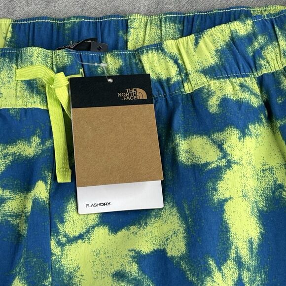 The North Face Shorts Womens XXL Green Dye Printed Class V Quick Dry New $50 - Picture 8 of 16
